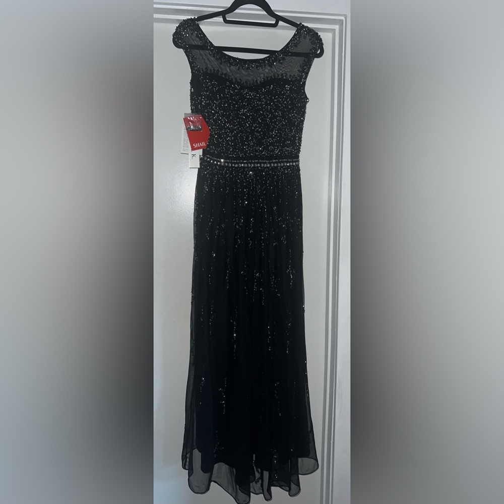 Shail K. Black Dress with sequence/beads
